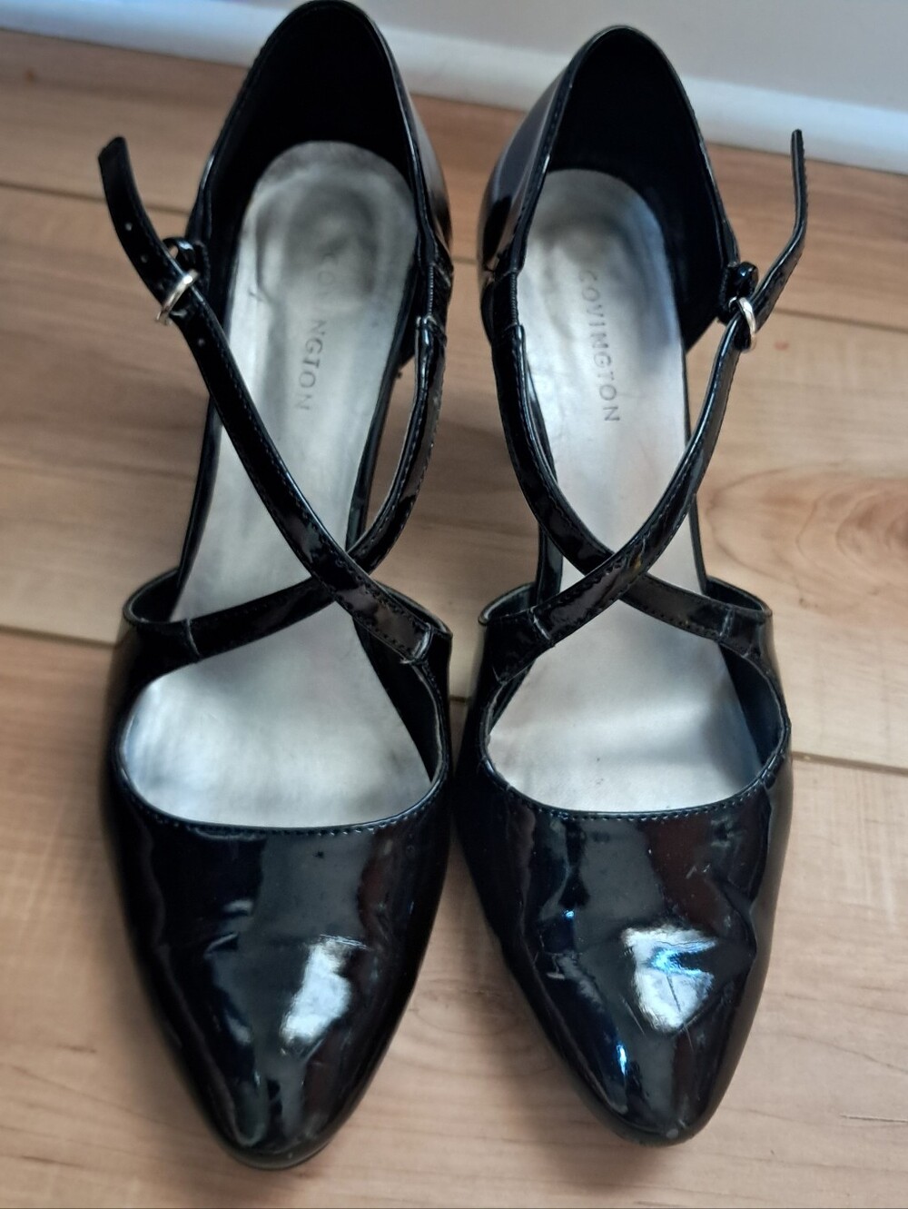 Vtg Y2k Covington Heels Emo Grunge Whimsigoth Party Evening Formal Size 7.5